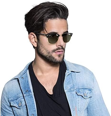Ray-Ban RB3016 Clubmaster Square Sunglasses