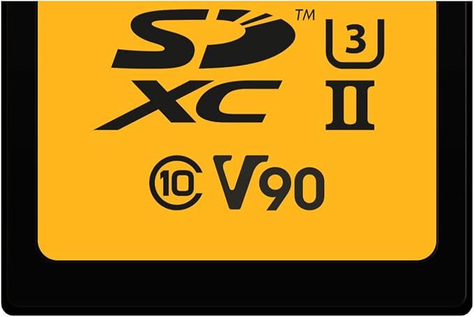Kodak 64GB UHS-II U3 V90 Ultra Pro SDXC Memory Card - Up to 300MB/s Read Speed and 270MB/s Write Speed