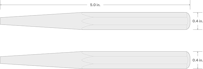 TEKTON 3/16 Inch Solid Punch | 66075 | Made in USA