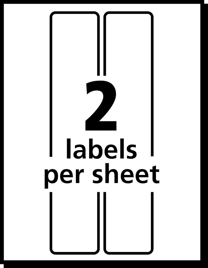 Avery Postage Meter Labels for Personal Post Office,1-25/32" x 6",White,60 Mail Meter Labels (05289),(Pack of 3)