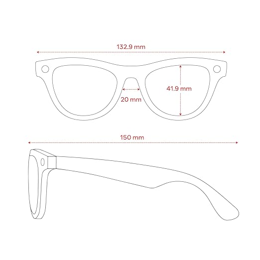 Ray-Ban Meta (Gen 2), Skyler, Shiny Black | Smart AI Glasses for Men, Women — 2x Battery Life — 3K Ultra HD Resolution — 12 MP Ultra-Wide Camera, Audio, Video — Green Lenses — Wearable Technology