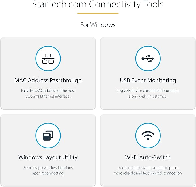 StarTech.com USB-C Docking Station for Windows and ChromeOS, Triple 4K HDMI DP Video, USB 10Gbps Hub, 100W Laptop Charging, GbE, SD, MicroSD