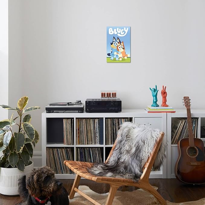 Bluey - Hug Wall Poster, 19L" x 13W", Premium Unframed Version