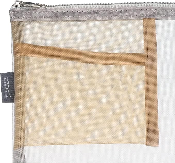 Midori Mesh Pouch, Pen Case, Tool Pouch
