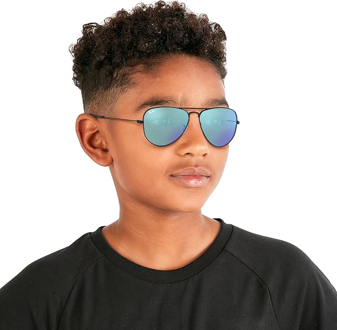 Ray-Ban Junior Kids' Rj9506s Metal Aviator Sunglasses