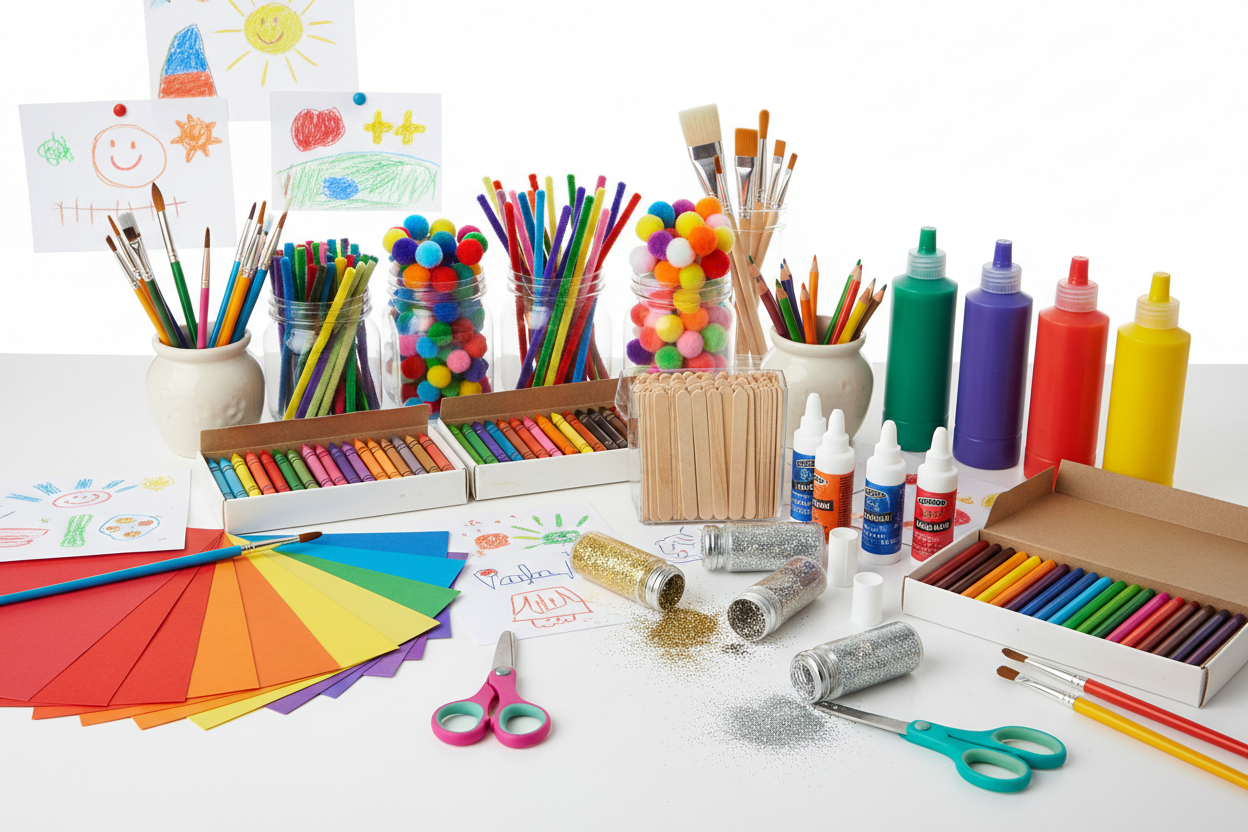 Creative Arts & Crafts Supplies for Kids and Classrooms