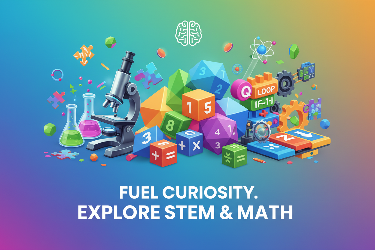 STEM & Math Learning Tools for Curious Minds