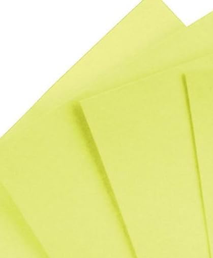 Staples Brights 24 lb. Colored Paper Light Yellow 500/Ream, For Office, School & Home