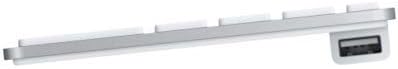 Apple Wired Keyboard with Numeric Keypad Compatible with Mac OS X v.10.6.8 & later Versions (MB110LL/B) (Renewed)