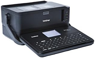 Brother P-touch Label Maker, Commercial/Lite Industrial Portable Labeler, PTD800W, Wi-Fi-Mobile-PC Connectivity, Extra-Wide Multi-Line Labeling, Links to Excel, Black