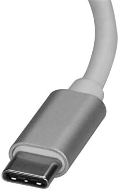 StarTech.com USB-C to Gigabit Ethernet Adapter - Aluminum - Thunderbolt 3 Port Compatible - USB Type C Network Adapter (US1GC30A)