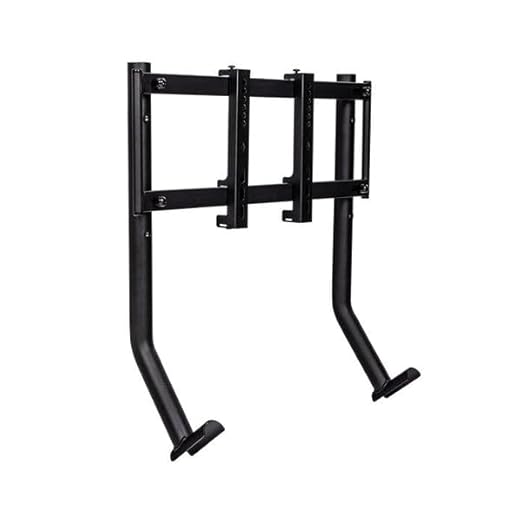 Thermaltake GR300 Racing Simulator Monitor Stand; Single Monitor or TV; 32" to 50" Screens; VESA Mounting; Powder Coated Steel; Black; GSC-R3M-MDSLBB-01