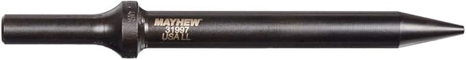 Mayhew Tools 32022 Pneumatic Taper Punch Set, Black Oxide Finish, 5-Piece