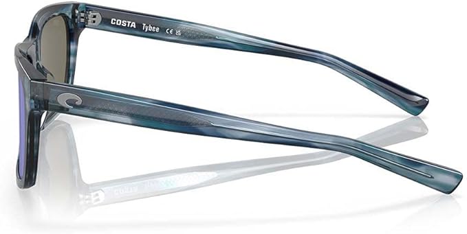 Costa Del Mar Men's Tybee Rectangular Sunglasses