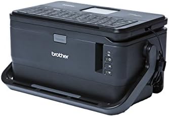 Brother P-touch Label Maker, Commercial/Lite Industrial Portable Labeler, PTD800W, Wi-Fi-Mobile-PC Connectivity, Extra-Wide Multi-Line Labeling, Links to Excel, Black