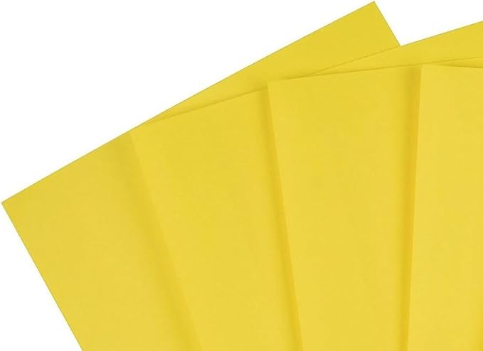 Staples Brights 24 Lb. Colored Paper Yellow 500/Ream, For Everyday Use at Home or Office