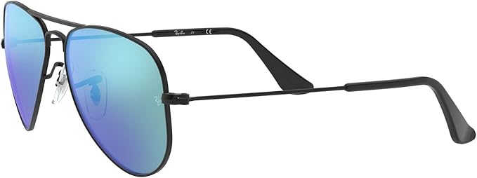 Ray-Ban Junior Kids' Rj9506s Metal Aviator Sunglasses
