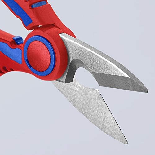KNIPEX Tools 95 05 10 SBA Electricians' Shears with Crimp Area for Ferrules, 6.25-Inch