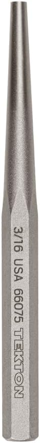 TEKTON 3/16 Inch Solid Punch | 66075 | Made in USA