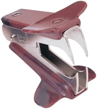 Charles Leonard Heavy Duty Staple Remover, Pinch Jaw Style with Walnut Handles (050)
