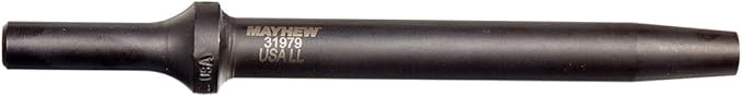 Mayhew Tools 31979 Pneumatic Taper Punch, 3/8" x 6", Black Oxide Finish