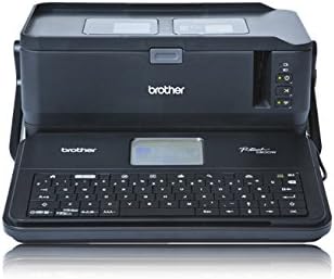 Brother P-touch Label Maker, Commercial/Lite Industrial Portable Labeler, PTD800W, Wi-Fi-Mobile-PC Connectivity, Extra-Wide Multi-Line Labeling, Links to Excel, Black