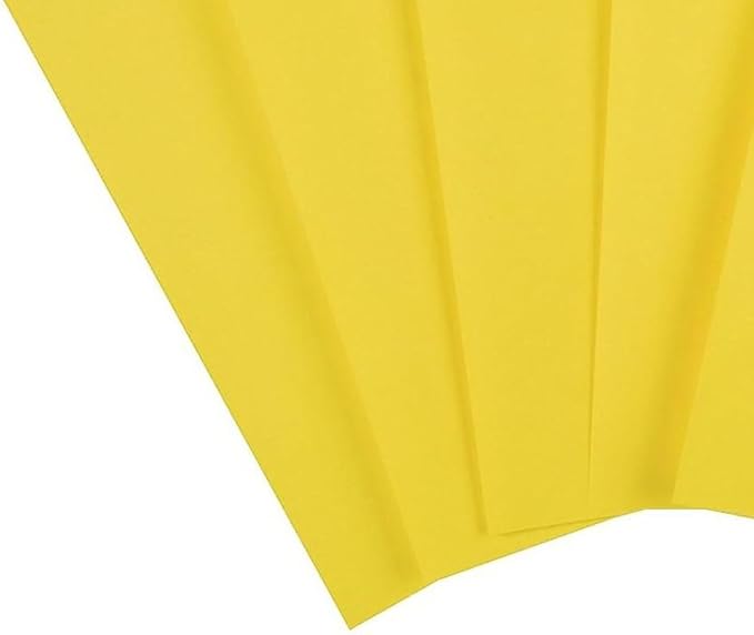 Staples Brights 24 Lb. Colored Paper Yellow 500/Ream, For Everyday Use at Home or Office
