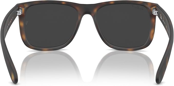 Ray-Ban unisex-adult Rb4165f Justin Low Bridge Fit Rectangular Sunglasses