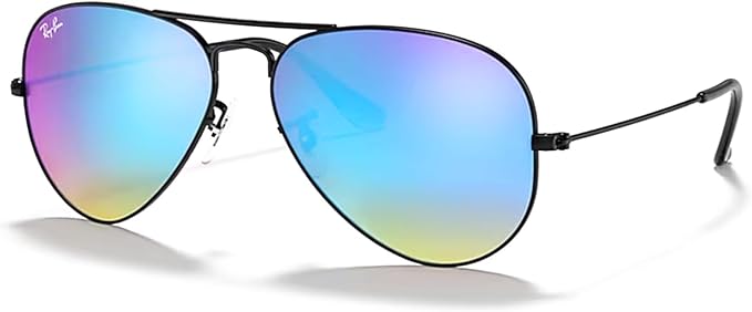 Ray-Ban RB3025 Metal Aviator Sunglasses For Men For Women +BUNDLE with ACCESSORY EYEWEAR KIT
