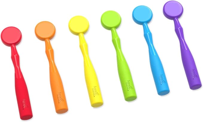 hand2mind Magnetic Wands for Kids, Magnet Wands, Magnets for Kids Science, Magnets for Teaching, Preschool Science Classroom Supplies, Magnet with Handle, Elementary Teacher Must Haves (Set of 6)