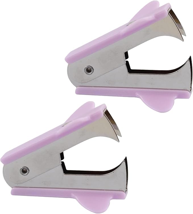 2Pcs Stapler Puller, Stapler Removals Remover - Staple Puller Tool with Non-Slip Grip Wear- Desk Staplers, Staple Remover, Staple Remover Tool