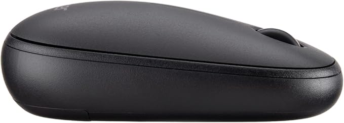 acer Computer Mouse Wireless, 2.4G Slim USB Wireless Mice with USB-A Receiver, 1600 DPI Optical, Laptop Mouse with Plug and Play for Right/Left Handed Users (for Chromebooks, Windows PC & Mac) Black
