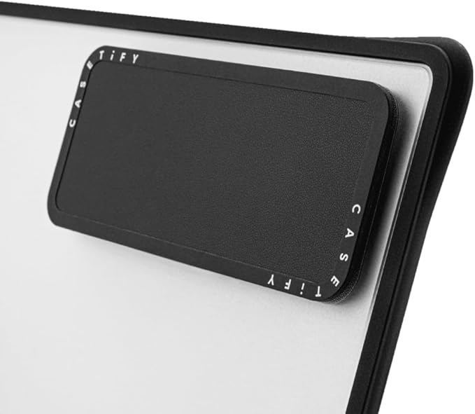 CASETiFY Snappy Laptop Phone Mount [Compatible with Magsafe] - Black/Beige