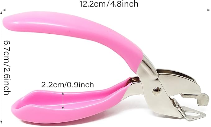 Honbay 2PCS Handheld Staple Removers Staple Removal Tool, Comfortable to Use, No Paper Damage
