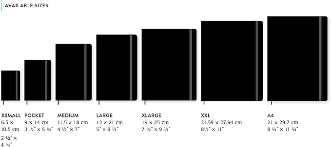 Moleskine Classic Notebook, Soft Cover, Pocket (3.5" x 5.5") Plain/Blank, Black, 192 Pages