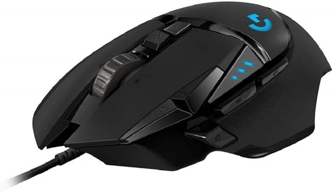 Logitech G PRO Mechanical Gaming Keyboard + G502 Hero Wired Gaming Mouse Bundle - Black
