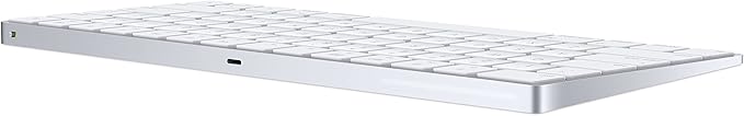 Apple Magic Keyboard: Wireless, Bluetooth, Rechargeable. Works with Mac, iPad, or iPhone; Ukrainian - White