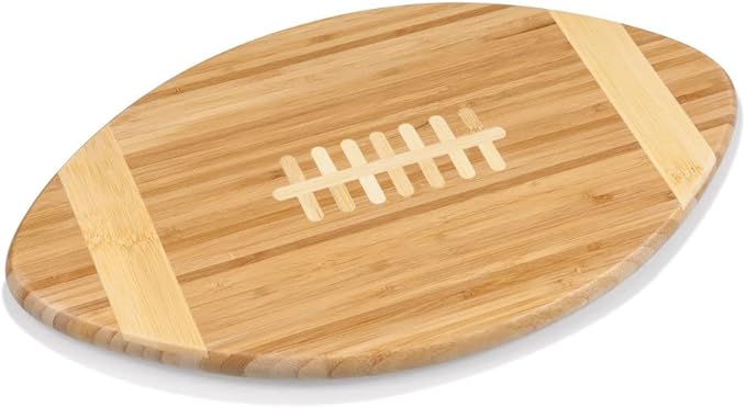 PICNIC TIME NCAA North Carolina Tar Heels Touchdown Bamboo Cutting Board