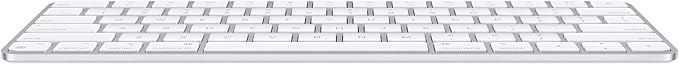 Apple Magic Keyboard: Wireless, Bluetooth, Rechargeable. Works with Mac, iPad, or iPhone; Ukrainian - White
