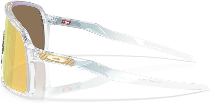 Oakley mens Oo9406a Sutro Low Bridge Fit Rectangular Sunglasses