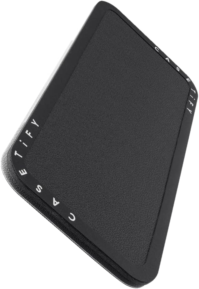 CASETiFY Snappy Laptop Phone Mount [Compatible with Magsafe] - Black/Beige