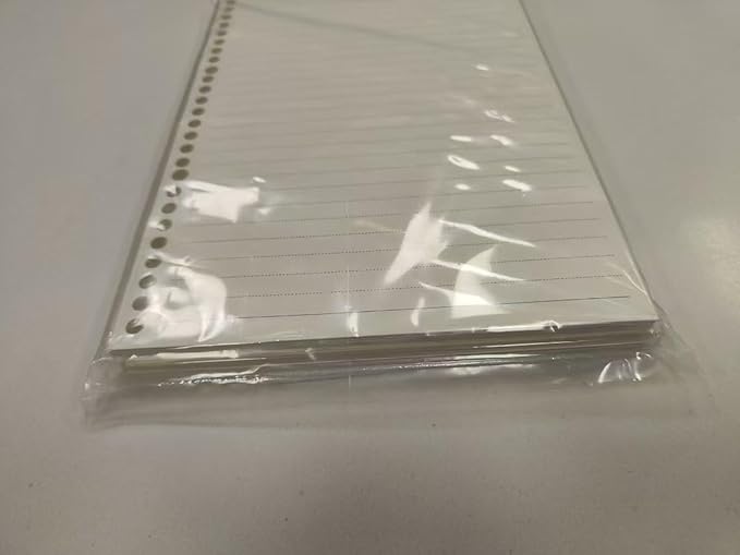 2 Pack A5 6 Holes Page Marker Ruler Plastic Binder Ruler Divider Ruler for Journal Magazine Notebook (BTRuler, A5
