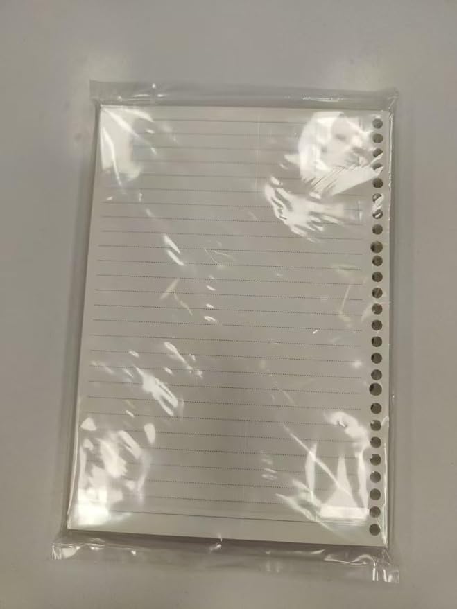 2 Pack A5 6 Holes Page Marker Ruler Plastic Binder Ruler Divider Ruler for Journal Magazine Notebook (BTRuler, A5