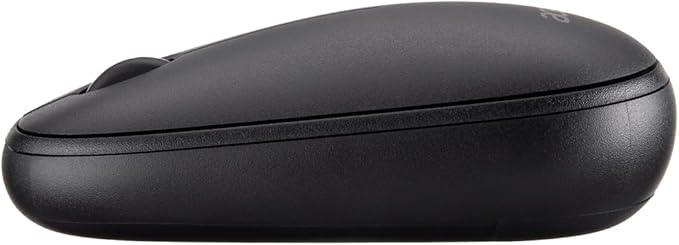 acer Computer Mouse Wireless, 2.4G Slim USB Wireless Mice with USB-A Receiver, 1600 DPI Optical, Laptop Mouse with Plug and Play for Right/Left Handed Users (for Chromebooks, Windows PC & Mac) Black