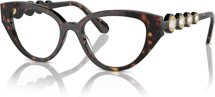 Swarovski womens Sk2024 Cat Eye Prescription Eyewear Frames
