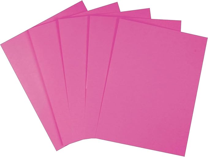 Staples Brights 24 Lb. Colored Paper Fuchsia 500/Ream, For Office, School & Home
