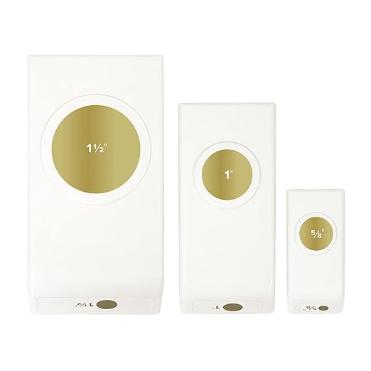 We R Memory Keepers Layering Punches 3/Pkg-Circles