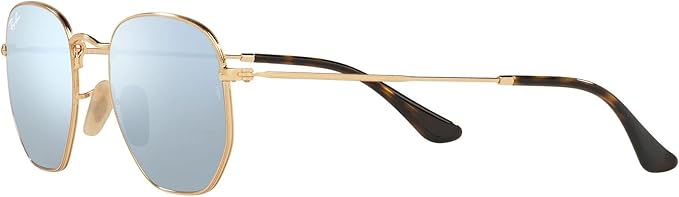 Ray-Ban unisex-adult Rb3548n Hexagonal Flat Lens Hexagonal Sunglasses