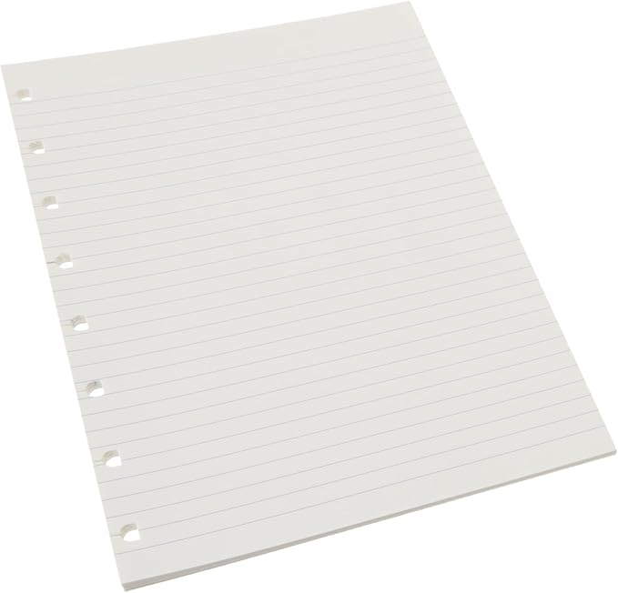 Filofax Notebooks A5 Ruled Journal Refill, Movable, 8 1/4 x 5 13/16 inches, 32 Cream Sheets Fits Filofax Refillable A5 (B152008U)