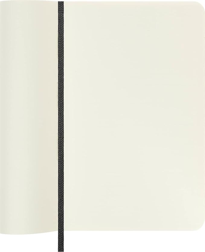 Moleskine Classic Notebook, Soft Cover, Pocket (3.5" x 5.5") Plain/Blank, Black, 192 Pages